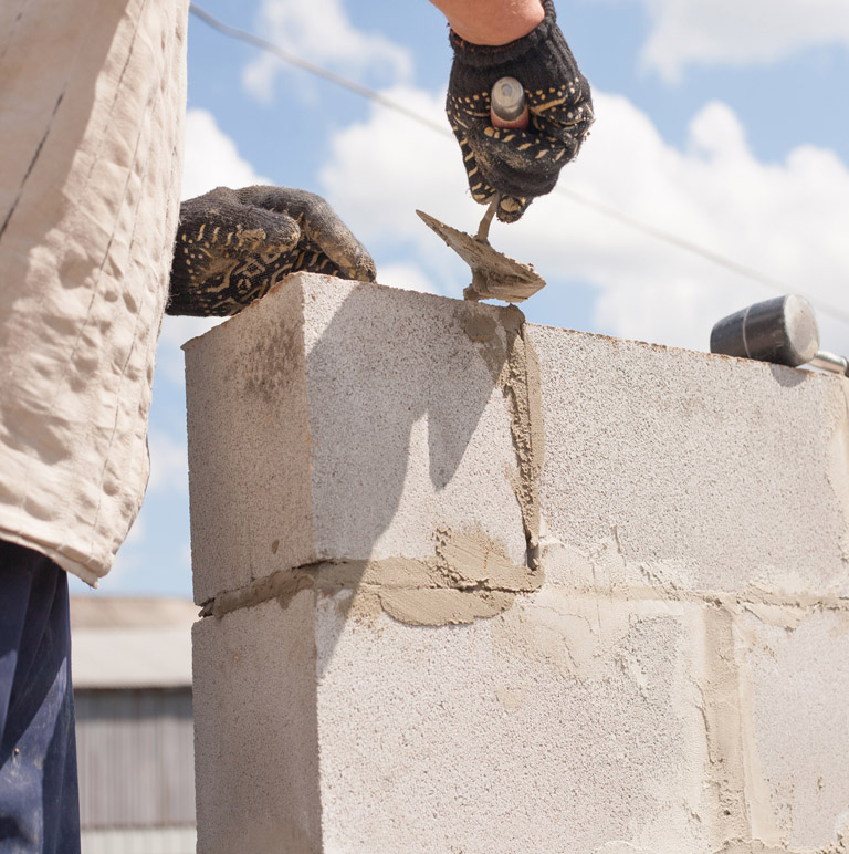 Travaux de maçonnerie de briques et blocs de béton à Chambly